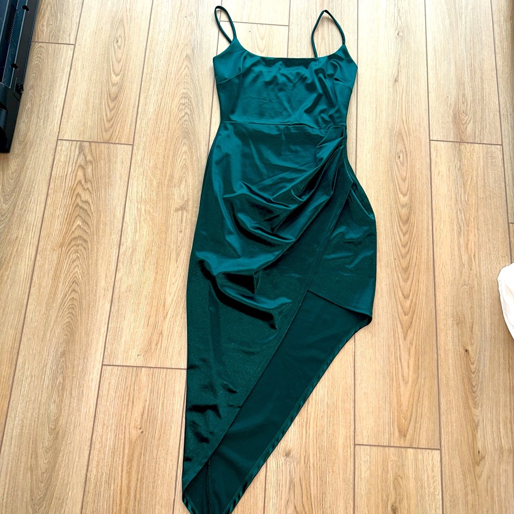Green formal dress